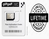 Packed U.K Sim Card for tiktok live, all otps, whatsapp, youtube